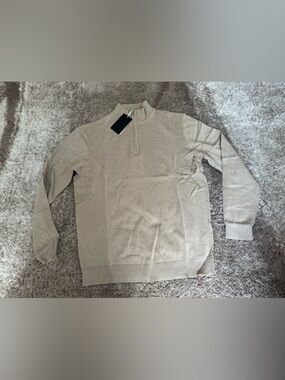CAPO EGYPTIAN COTTON 1/4 ZIP TOP